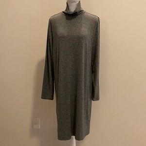 J. CREW Women’s Long Sleeve Mock Turtleneck MIDI Dress